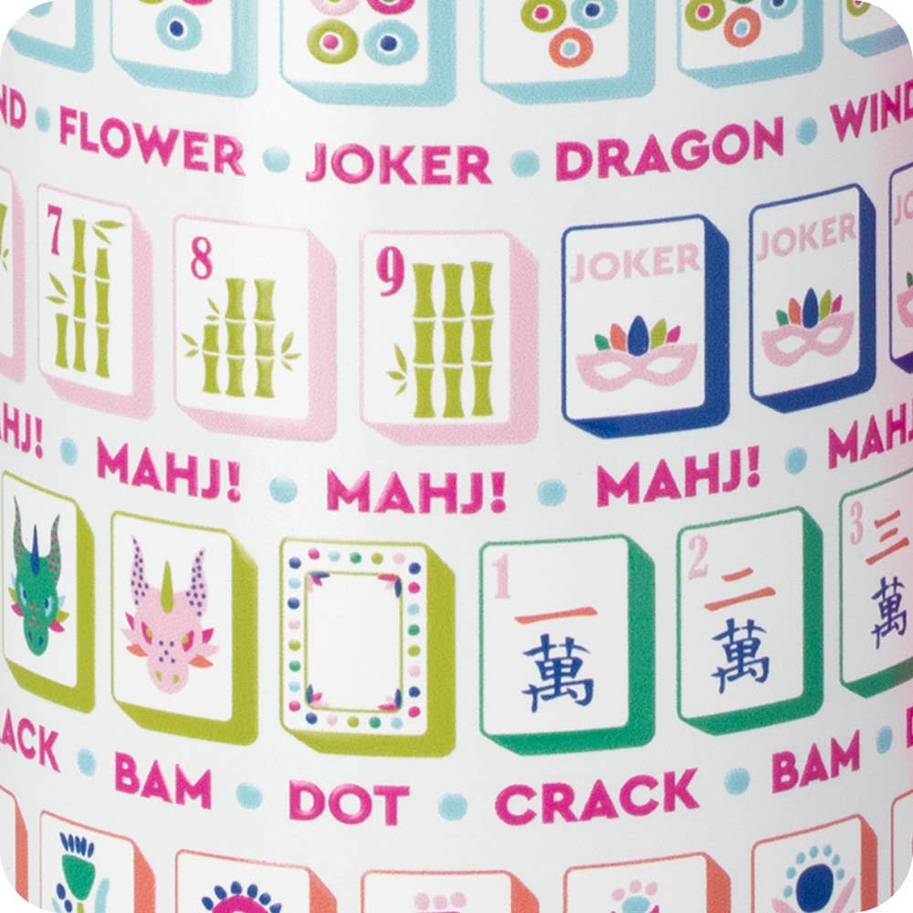 Mahjong Tiles Travel Mug (22oz)