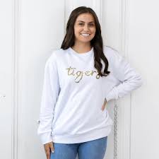 Tiger Sequin Sweatshirt