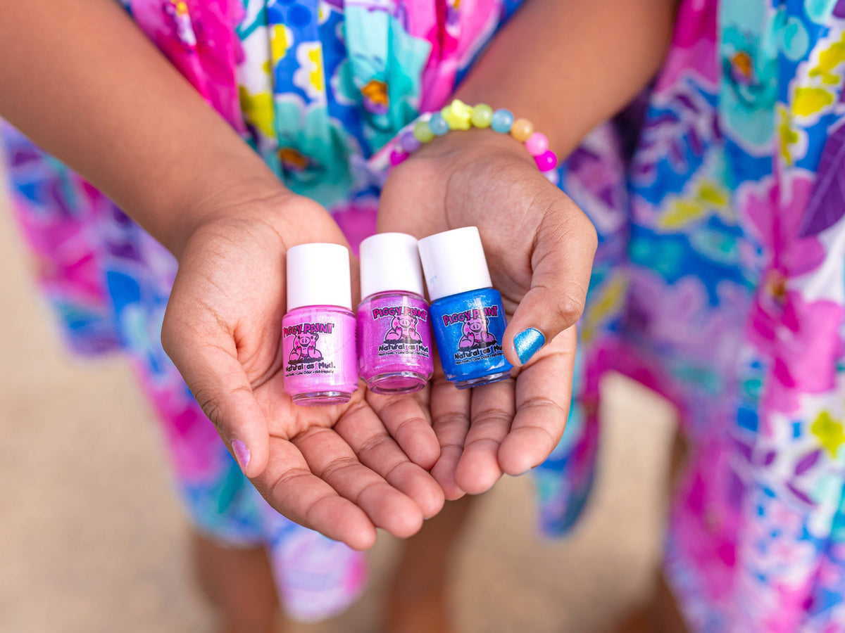 Shimmer & Sparkle Gift Set Non-Toxic Kids Nail Polish