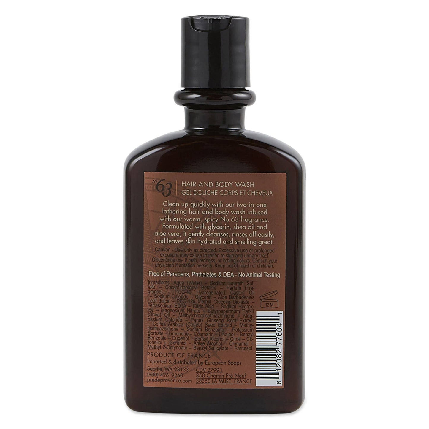 Men's 63 Hair and Body Wash