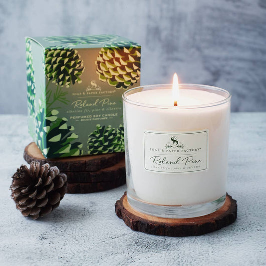 Roland Pine 9.5oz Soy Candle