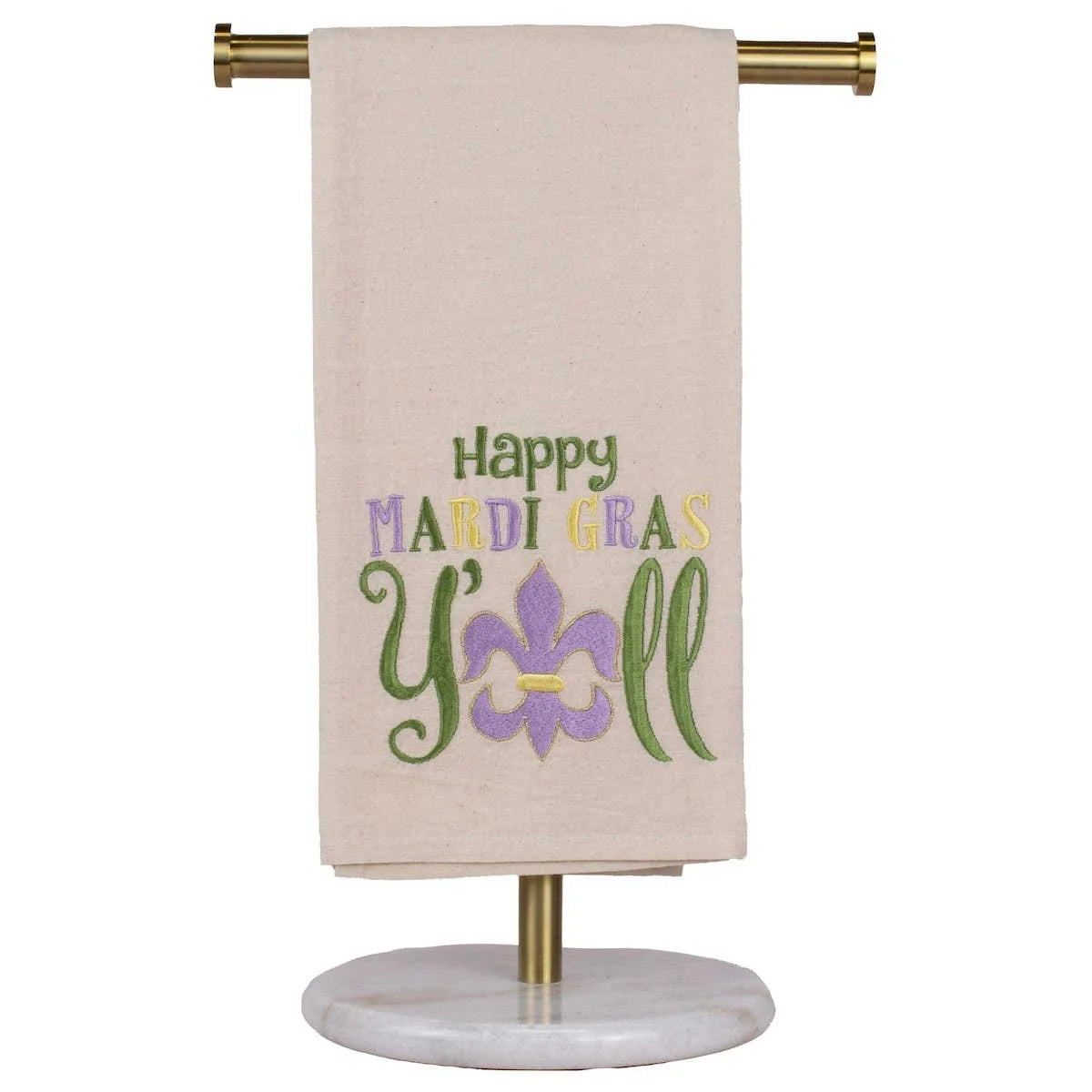 Mardi Gras Hand Towel - Assorted