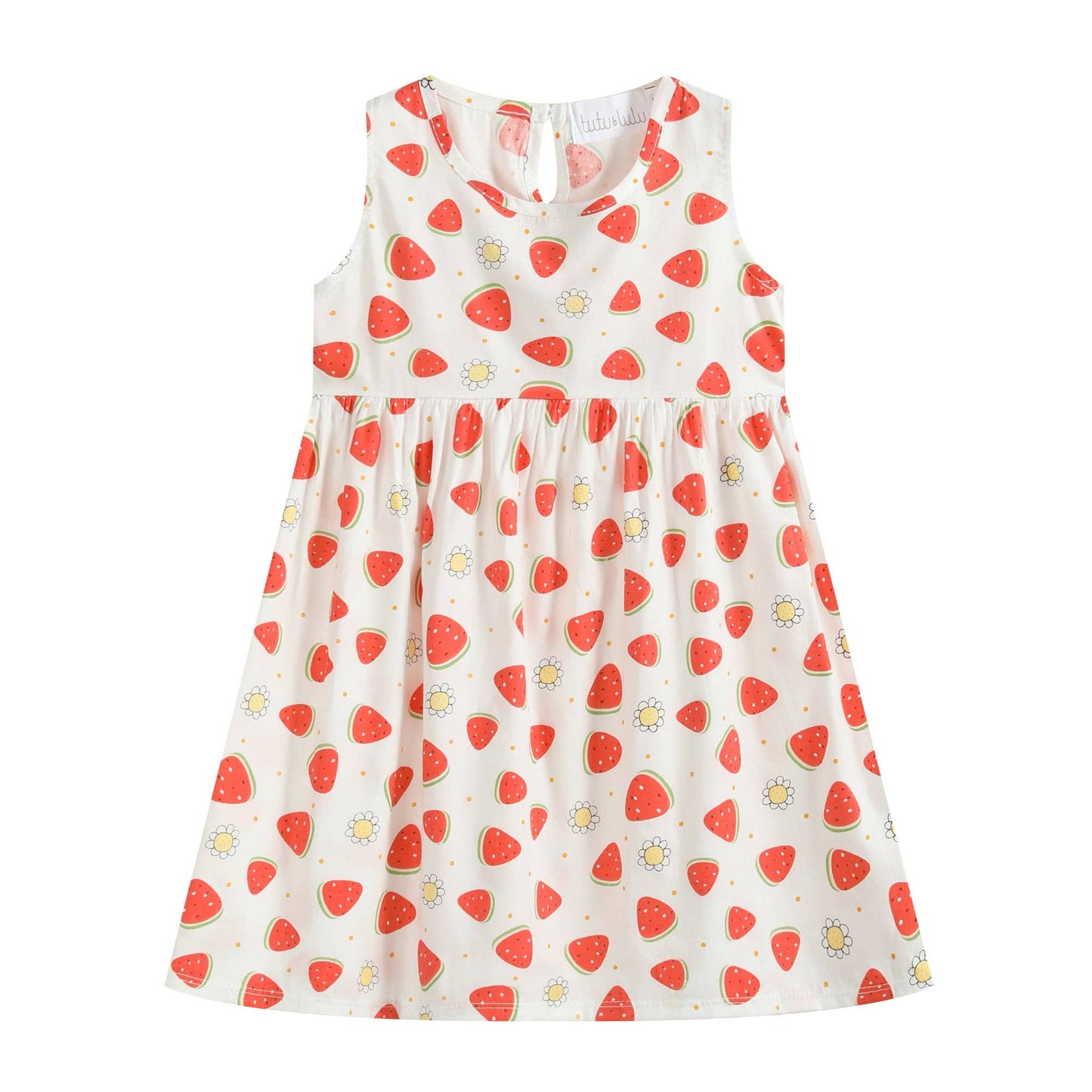 Tutu and Lulu - Watermelon Sleeveless Dress