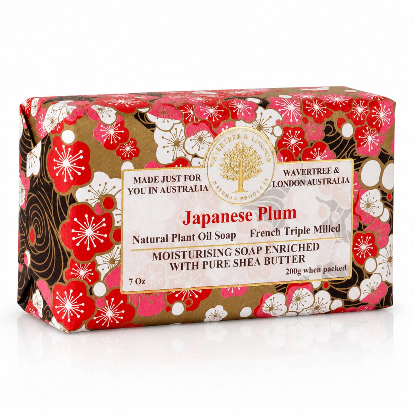Wavertree & London Japanese Plum  Luxury Soap Bars