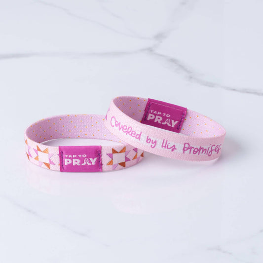 Tap To Pray™  Kingfolk Series Wristband - Covered by His Promises