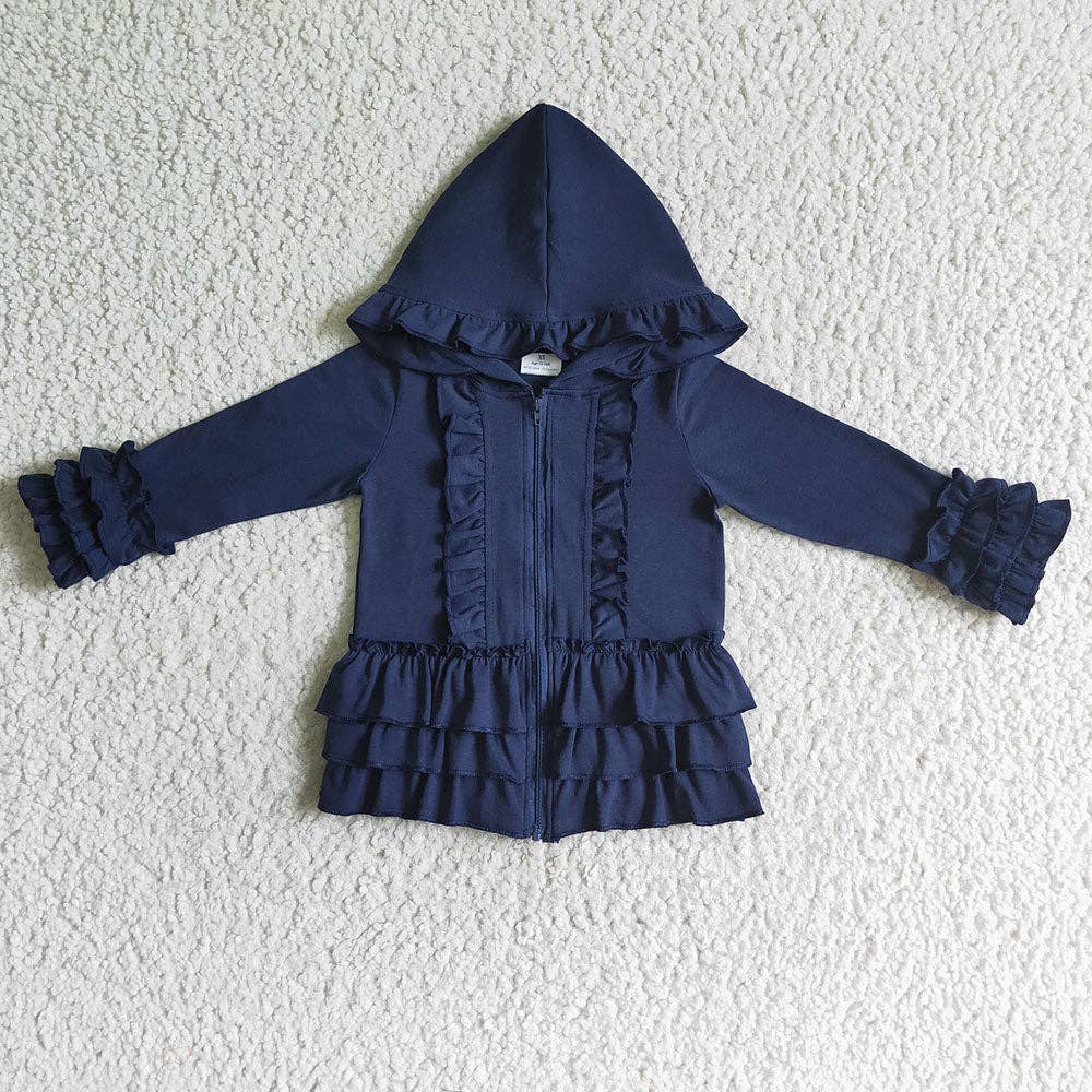 Girls Ruffle Jacket