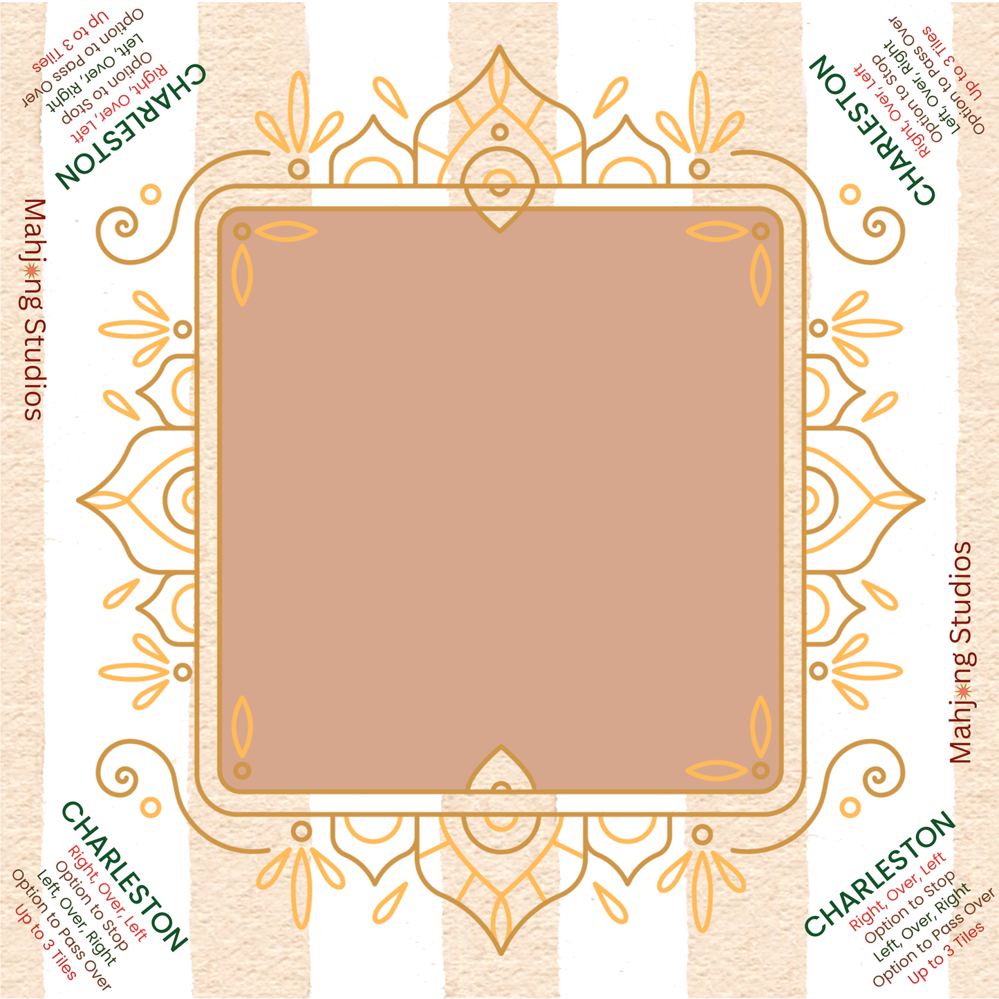Mahjong Studios – Blush & Bamboo American Mahjong Bundle (166 Tiles)