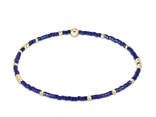 E Newton Hope Unwritten Bracelet - Blue Metallic