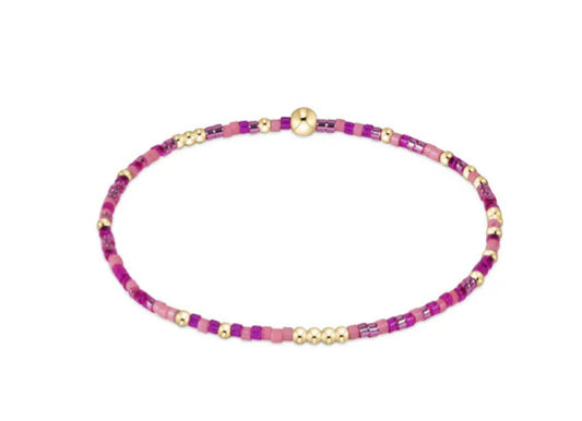 E Newton Hope Unwritten Bracelet - Back to the Fuchsia