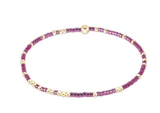 E Newton Hope Unwritten Bracelet - Pink Metallic