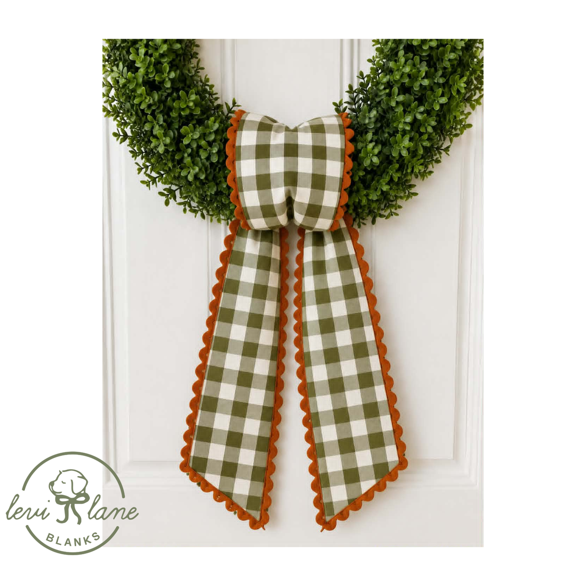 Fall Bow Wreath Sash Pre-Order - CAPPED - ETA End of August