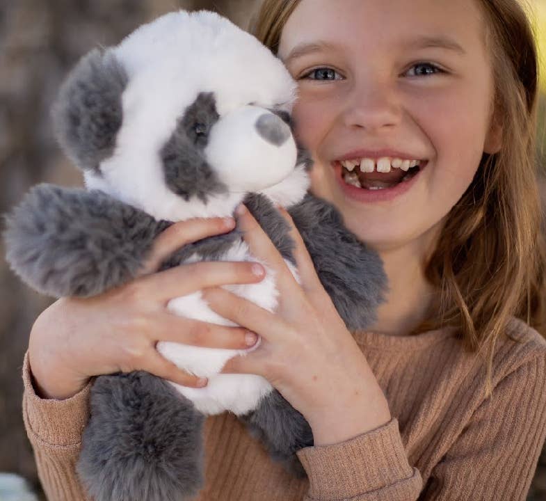 WS Baby 11 in - Grey & White Panda