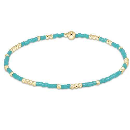 Egirl Hope Unwritten Pattern 2mm Bead Bracelet