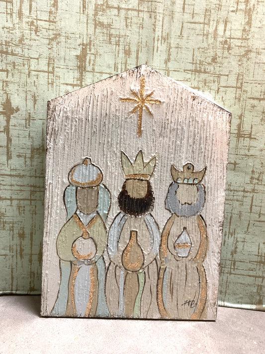 Wisemen Textured Block