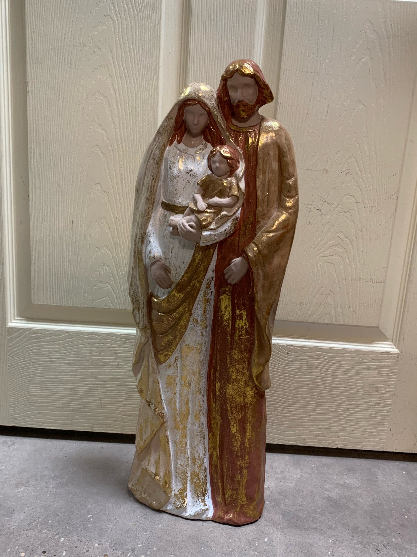 27" Colored Holy Family