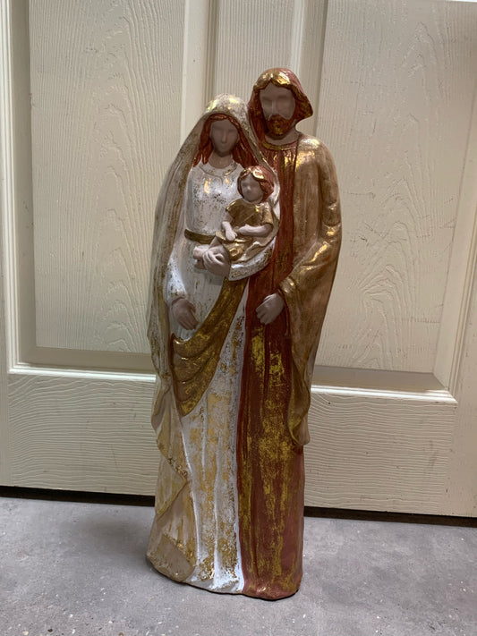 27" Colored Holy Family
