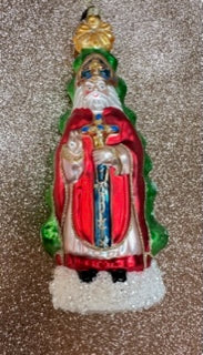 7.75" ST. Nicholas Ornament