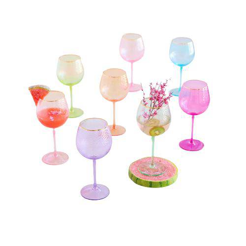 Rainbow Wine Glasses