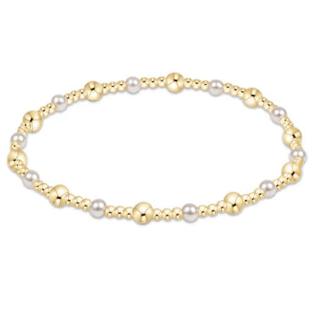 Enewton Classic Gold Sincerity 4MM Pearl