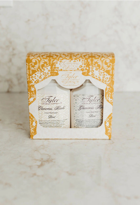Tyler Candle Glamorous Hands Gift Set