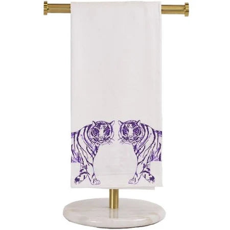 Tiger Walk Flour Sack Towels