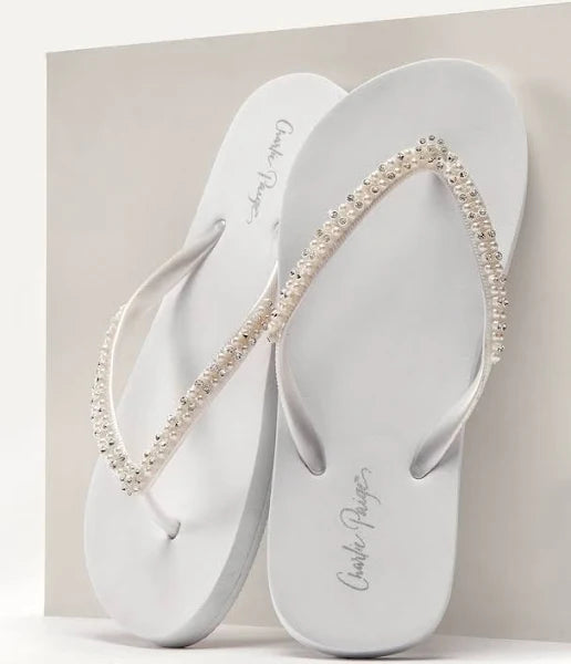 Bride To Be Imprint Flip Flops