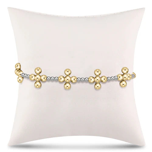Enewton Signature Cross Sincerity Pattern SS 2.5MM Bead