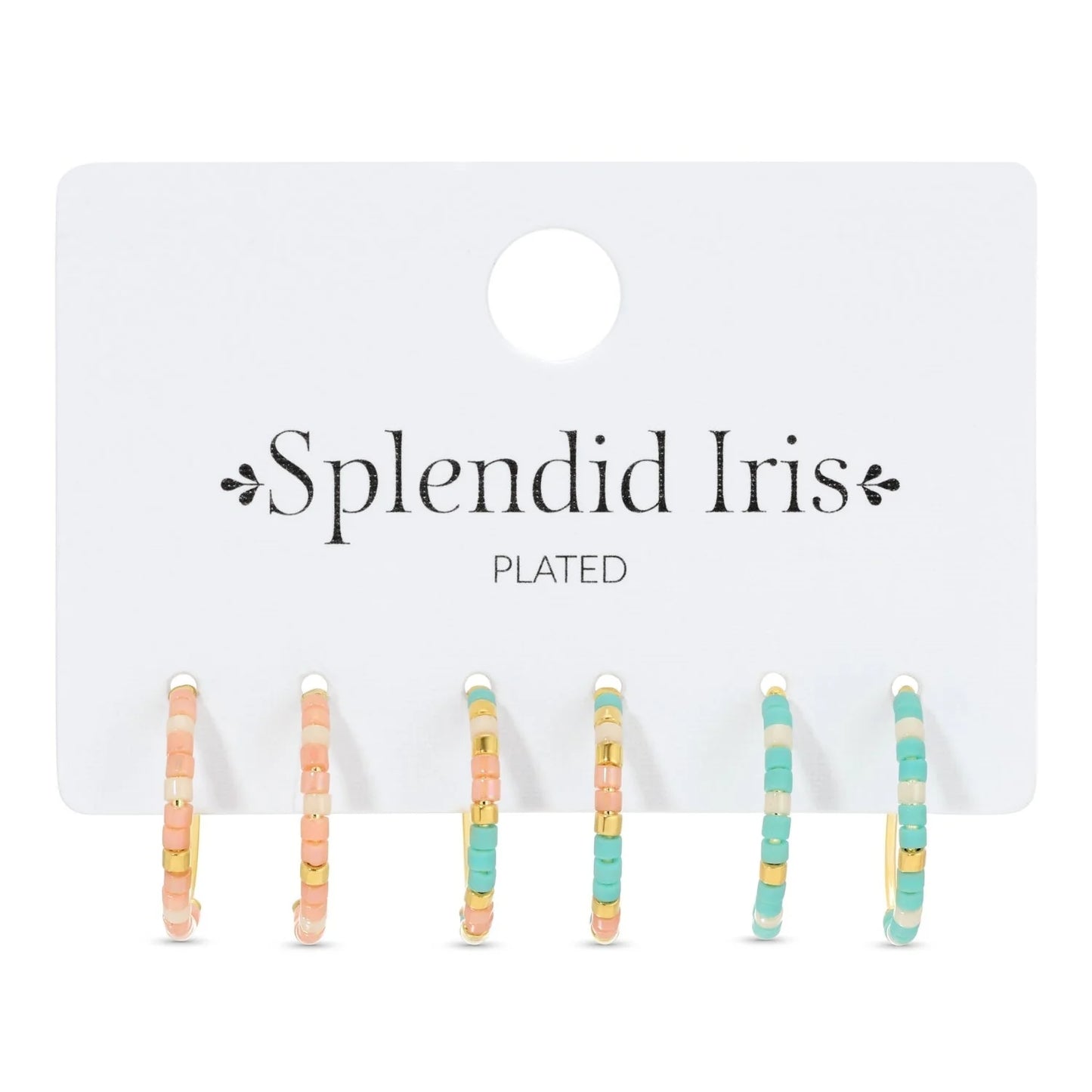 Petite Miyuki Delica Hoops - 2 Styles