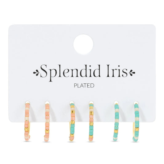 Petite Miyuki Delica Hoops - 2 Styles