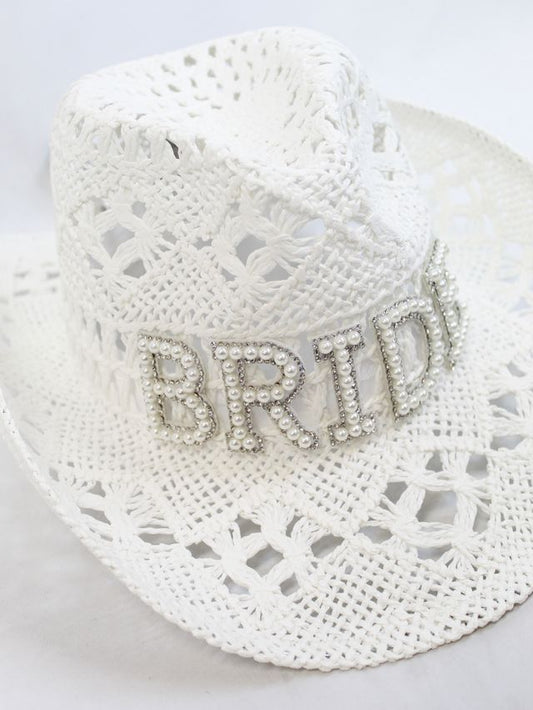 Bling Bride Hat
