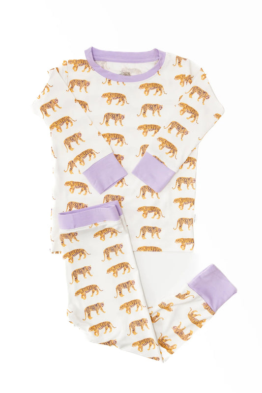 2 Piece Tiger PJ Set