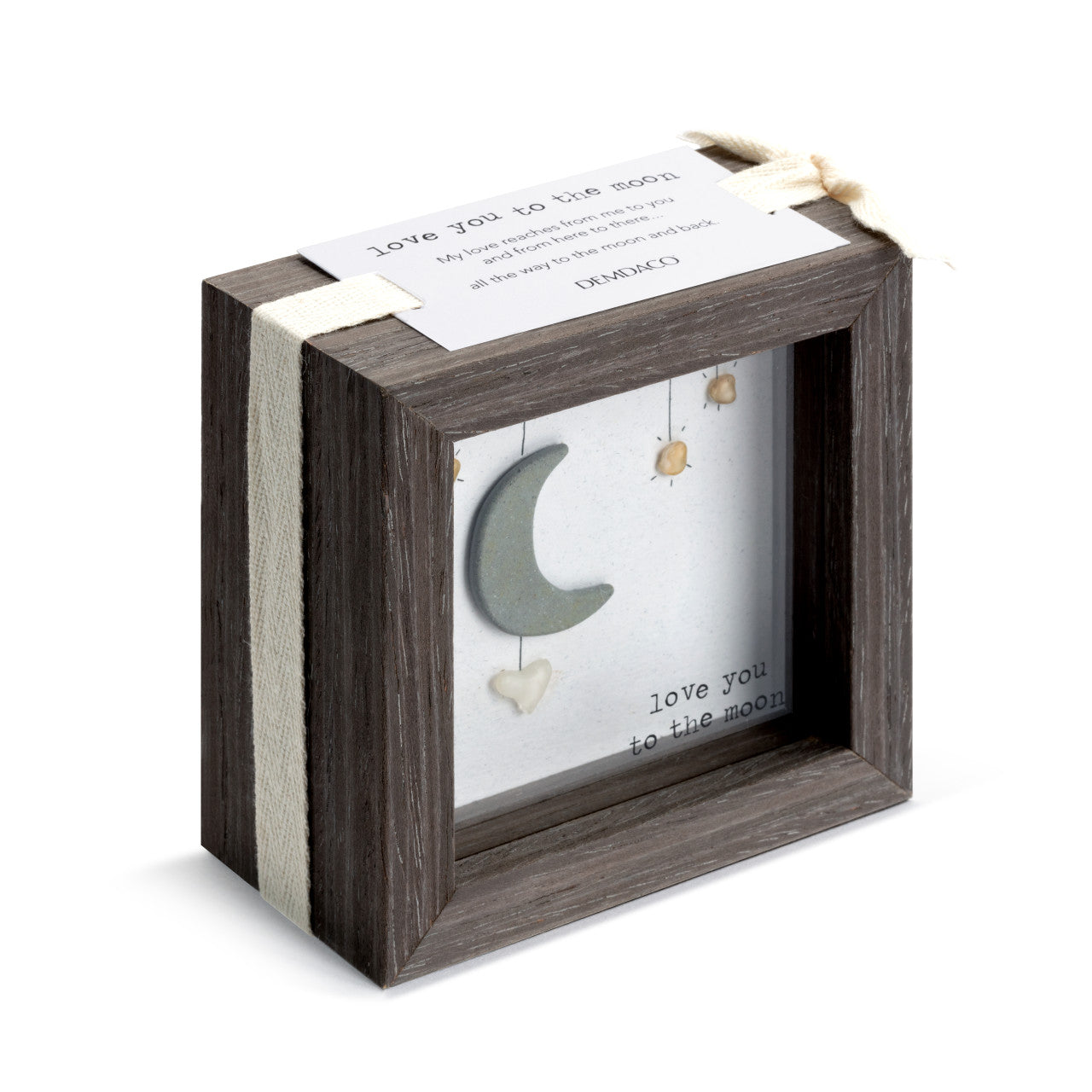 I Love You to the Moon + Back Shadow Box