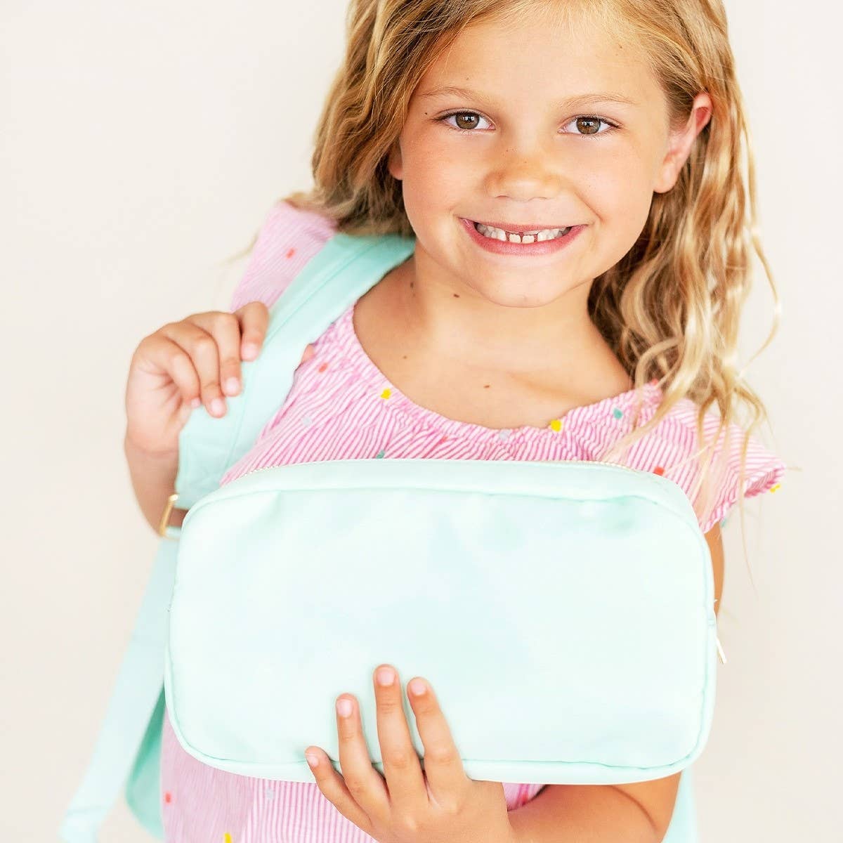 Mint Logan Accessory Bag
